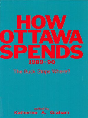 cover image of How Ottawa Spends, 1989-1990